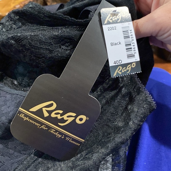 💄 RAGO Longline Wireless Expandable Cup Bra Retro Vintage Madmen - Picture 8 of 8